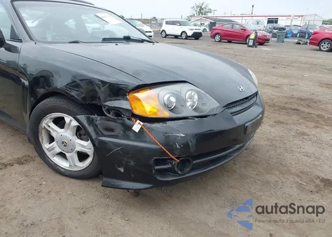 2003 Hyundai Tiburon Gt V6 z USA, uszkodzony, nr VIN KMHHN65FX3U087872